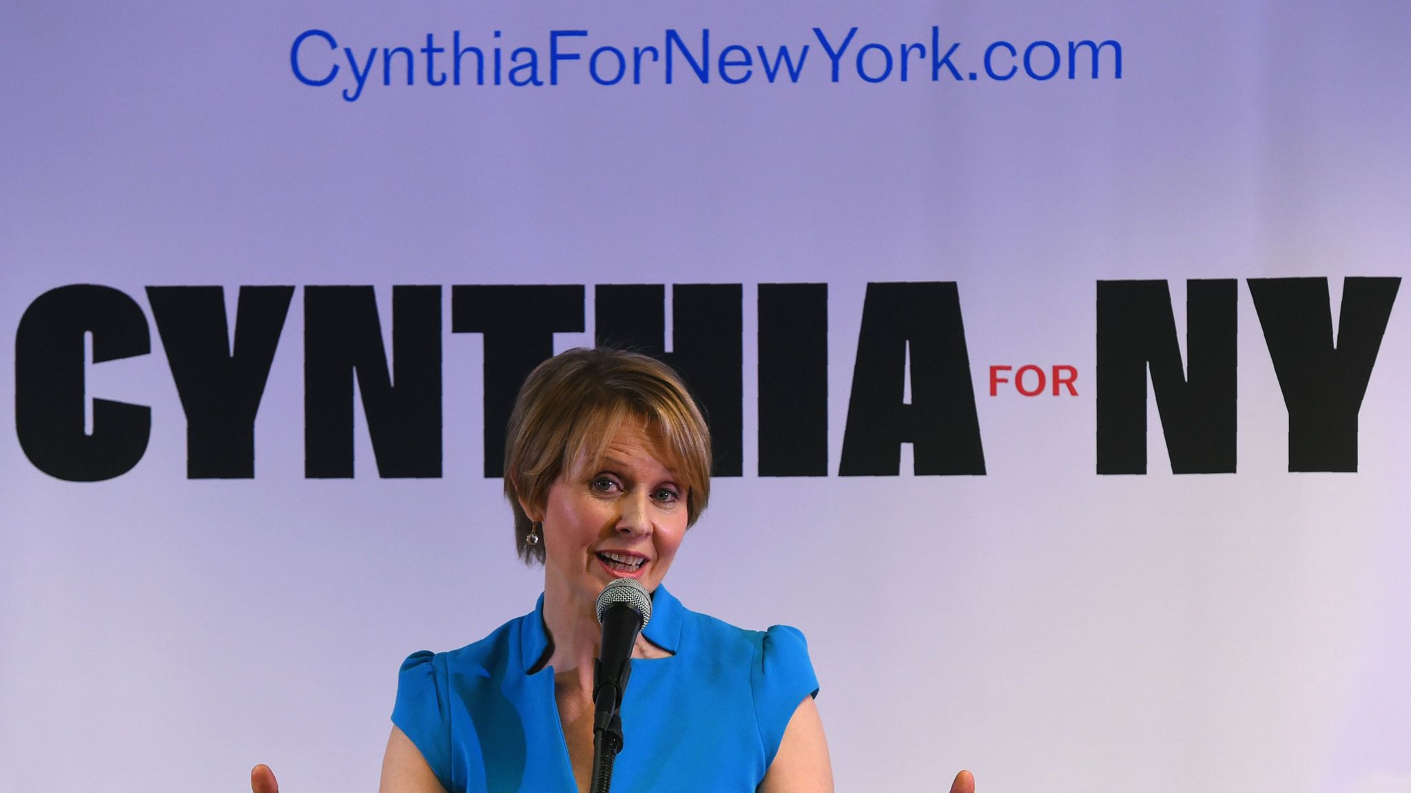 Sex And The City Star Cynthia Nixon Blasts New York Governor Ents And Arts News Sky News 7006