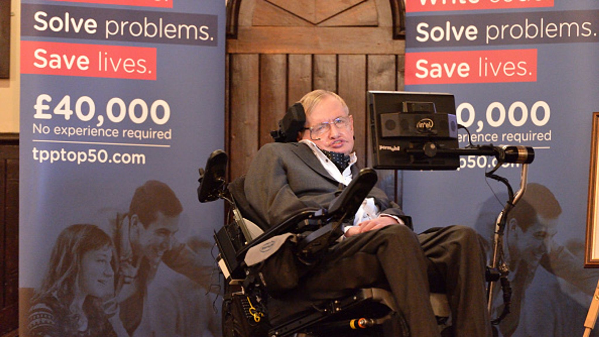 Stephen Hawking: The genius with a funny side | UK News | Sky News