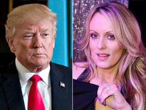 Donald Trump and Stormy Daniels