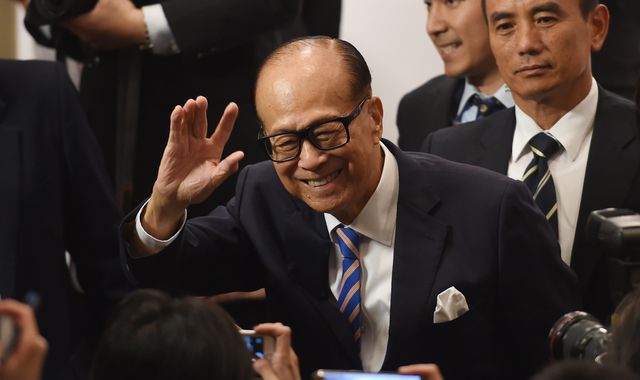 Hong Kong tycoon Li Ka-shing announces retirement