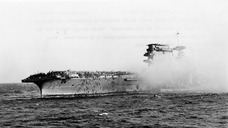 WW2 aircraft carrier's final resting place revealed