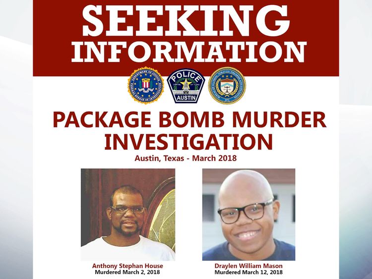 Package bomb murder investigation