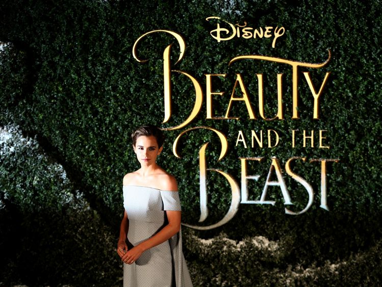 Emma Watson is Belle in Beauty and the Beast