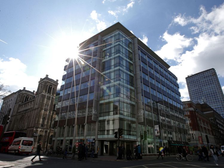 The shared building which houses the offices of Cambridge Analytica are pictured in central London on March 21, 2018. The academic behind the app which harvested data from 50 million Facebook users said Wednesday he was being used as a scapegoat in the row over online privacy. Aleksandr Kogan said that British firm Cambridge Analytica, which is at the centre of a major scandal rocking Facebook, assured him that what he was doing was &#39;perfectly legal and within the terms of service&#39; of the social