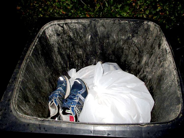 Wheelie bin contained trainers with traces of blood from Leanne McKie