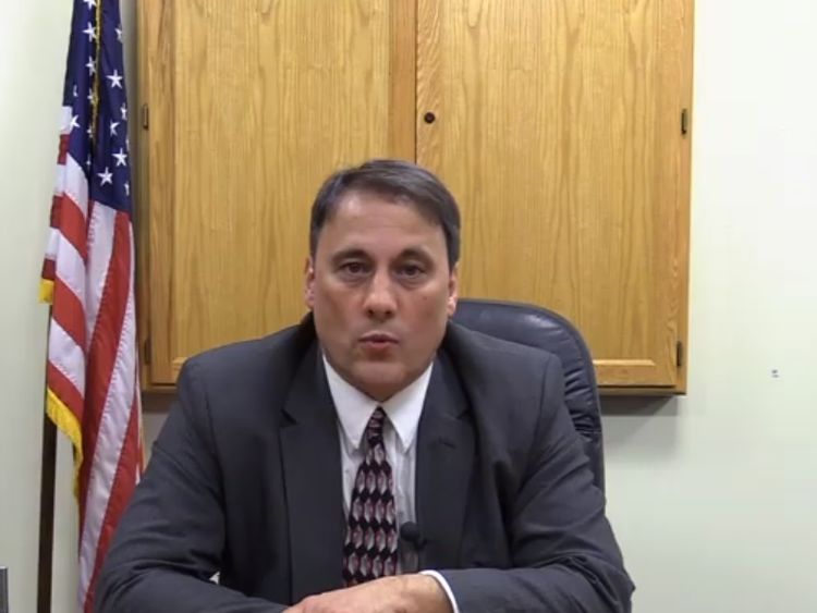 Superintendent David Helsel made a security address on the school district&#39;s Facebook page. Pic: Facebook