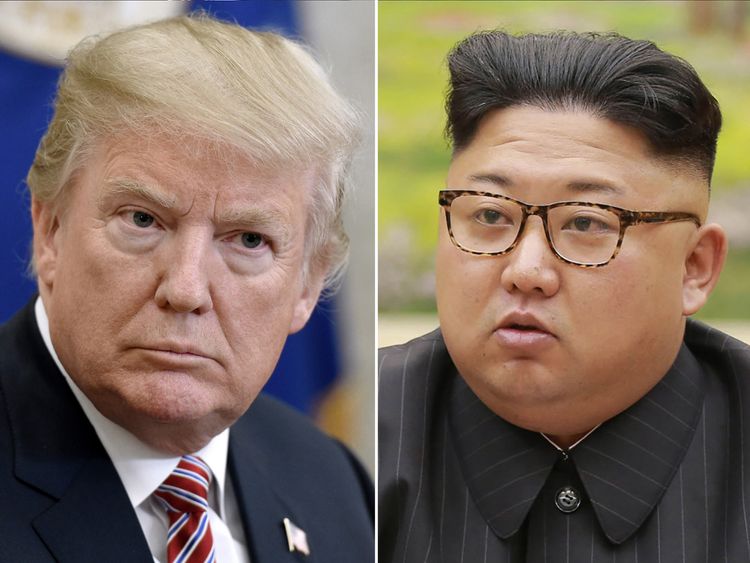 Donald Trump and Kim Jong Un