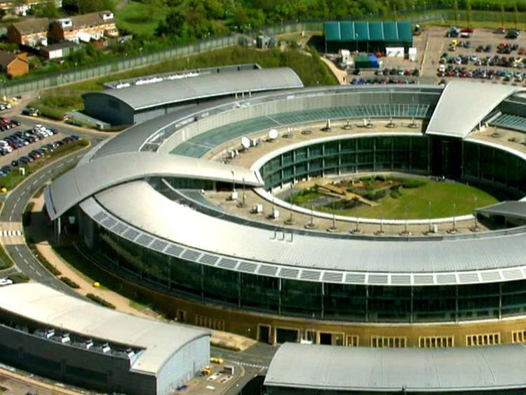 Sky News was granted exclusive access to GCHQ