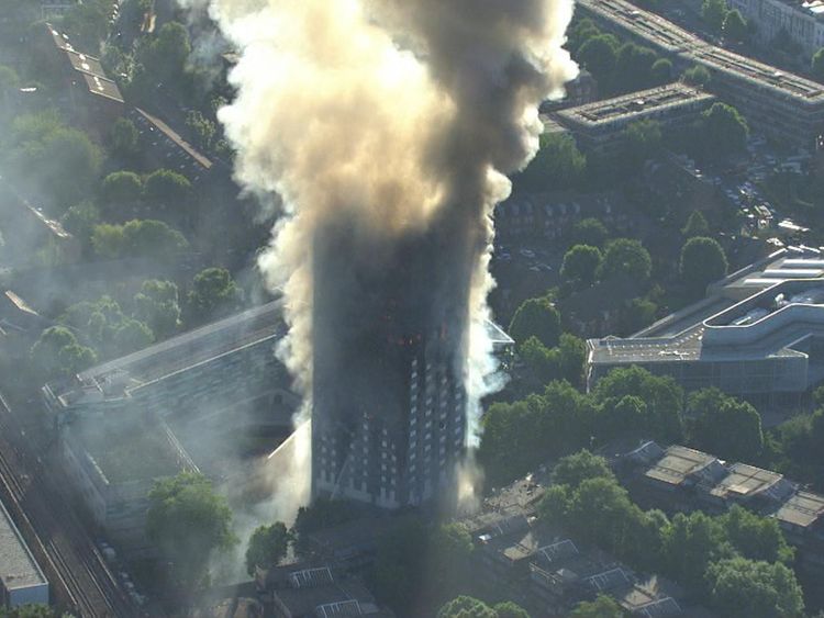 'The smoke was so thick you couldn't see your hand in front of your face'