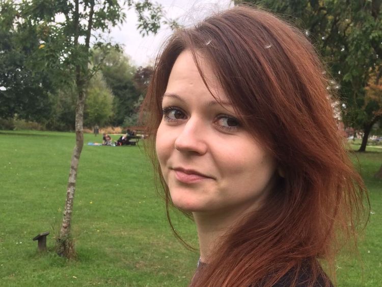 Yulia Skripal is no longer in a critical condition