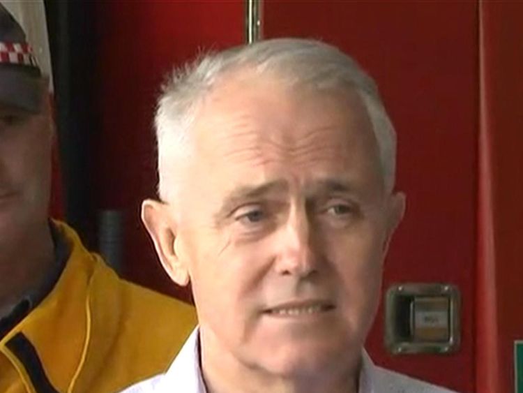 Australian Prime Minister Malcolm Turnbull