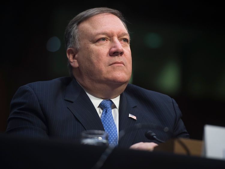 Mr Pompeo said 'channels are open' between the US and North Korea