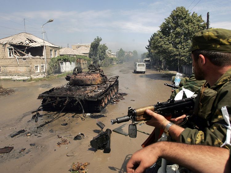Russia invaded Georgia in 2008