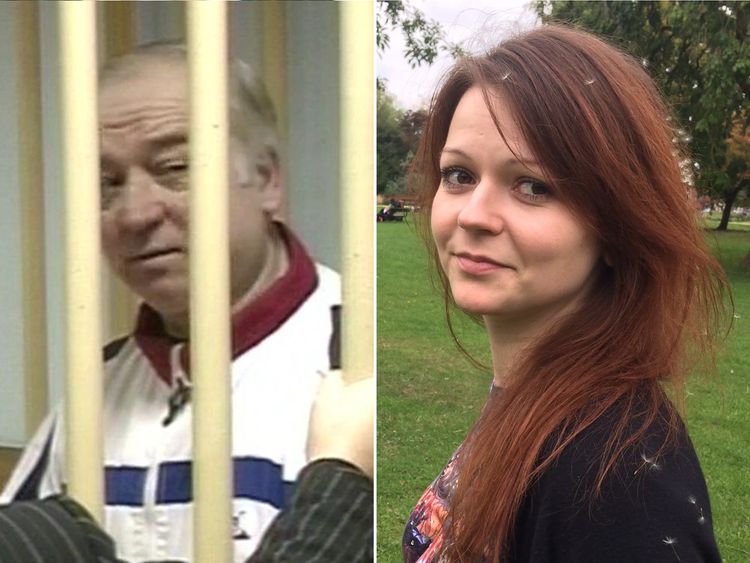 Sergei Skripal, 66, and his daughter Yulia are in a critical condition