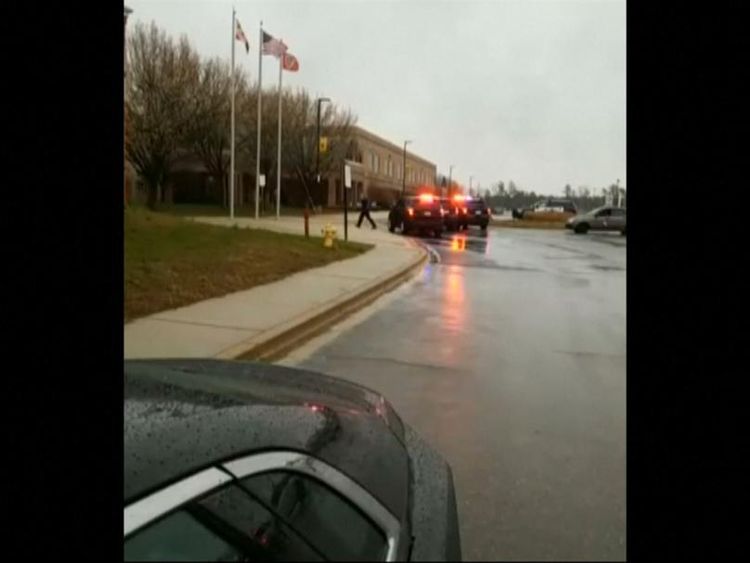 Gunman dead and two hurt in school shooting Gunman dead and two hurt in school shooting
