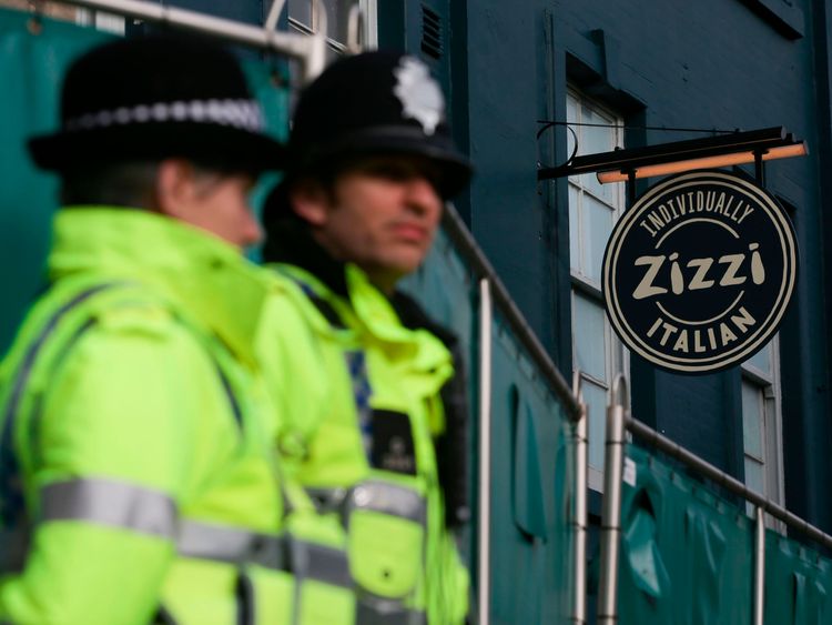 Traces of a nerve agent were also found at Salisbury's Zizzi restaurant