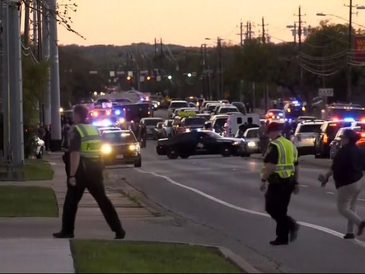 The latest blast is in te south of the city of Austin, Texas