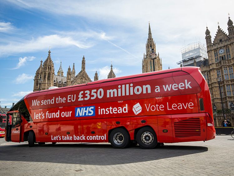 Vote Leave has been accused of breaching spending rules 