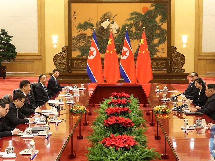 Kim makes secret trip to China in first foreign visit Kim makes secret trip to China in first foreign visit