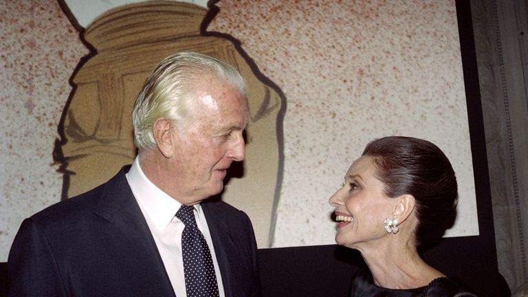 French fashion designer Hubert de Givenchy dies aged 91 | World News | Sky  News