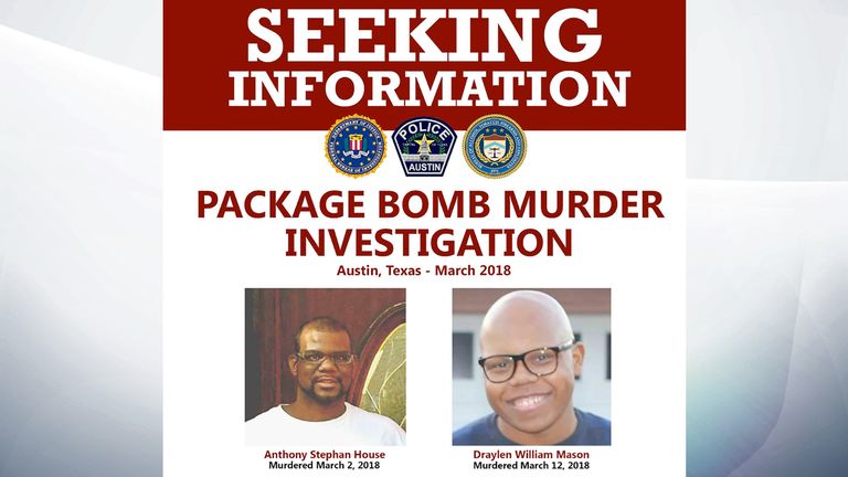 Package bomb murder investigation