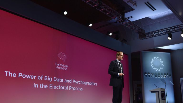 Cambridge Analytica CEO Alexander Nix