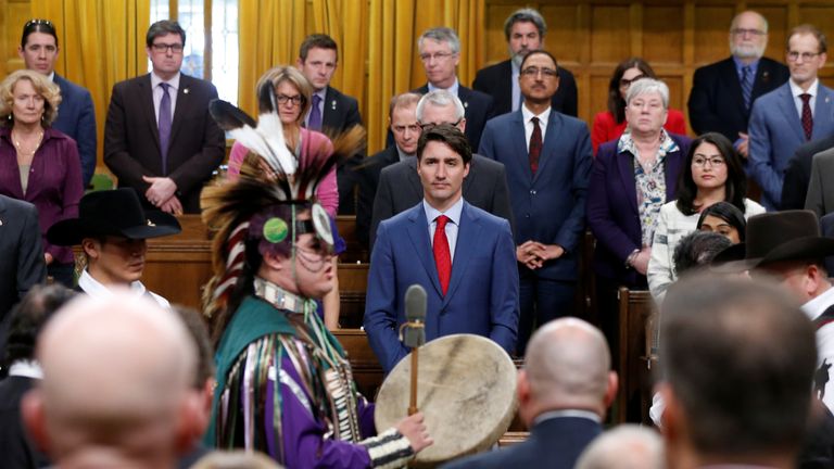 Mr Trudeau expressed 'profound regret' for the hangings