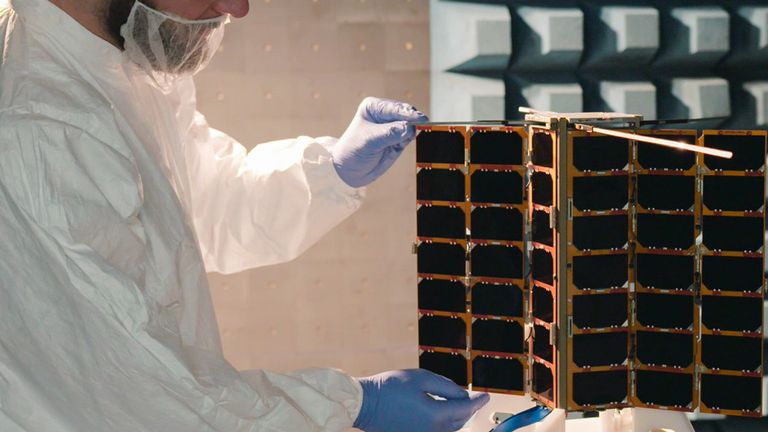 Spire launched three satellites in three weeks in 2018, and has a network of 58 small cubesats in orbit