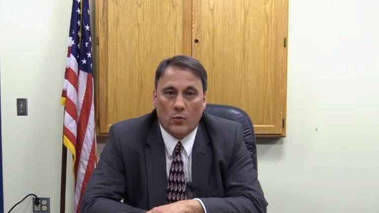 Superintendent David Helsel made a security address on the school district's Facebook page. Pic: Facebook
