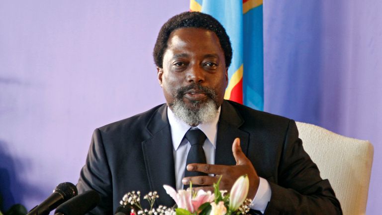 Democratic Republic of Congo&#39;s President Joseph Kabila