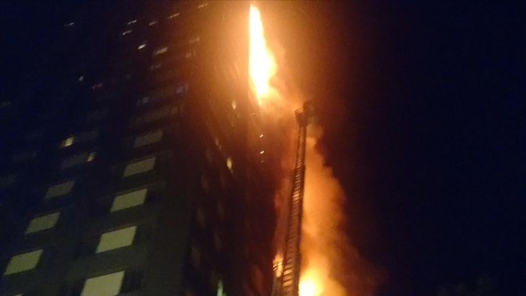 The firefighter says longer ladders may have helped save lives
