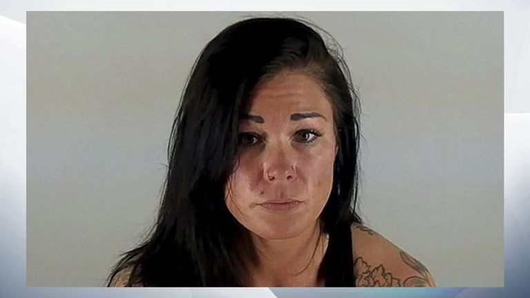 January Neatherlin, 32,  ran Little Giggles childcare centre in Oregon for five years. Pic. Deschutes County Sheriff&#39;s Office