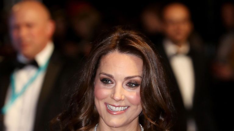Kate will give birth to the Royal baby in April - the month before the wedding