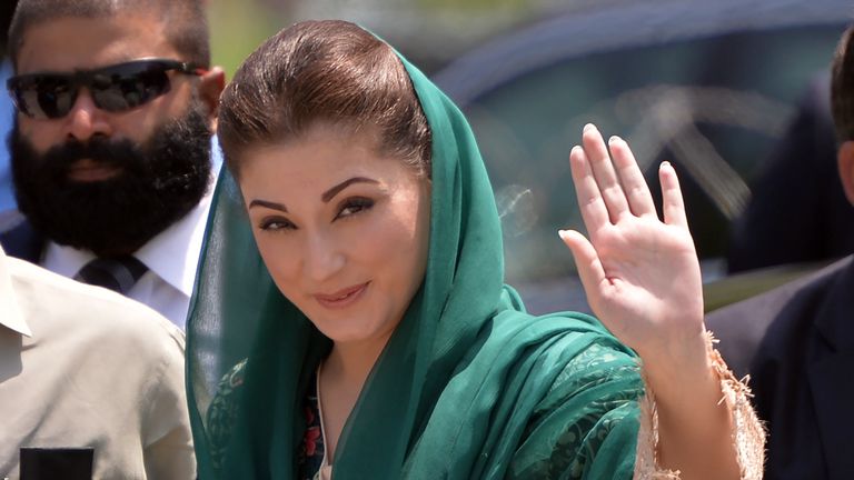 The daughter of former Prime Minister Nawaz Sharif, Maryam Nawaz, was also blocked from visiting London