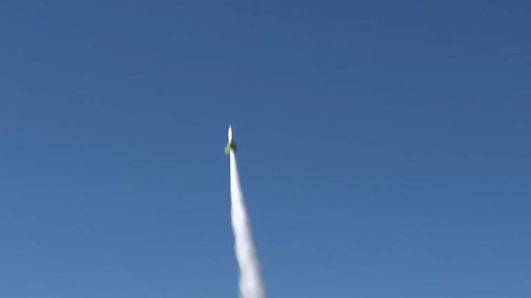 A video of the successful launch was filmed by Noize TV. Credit: Noize TV