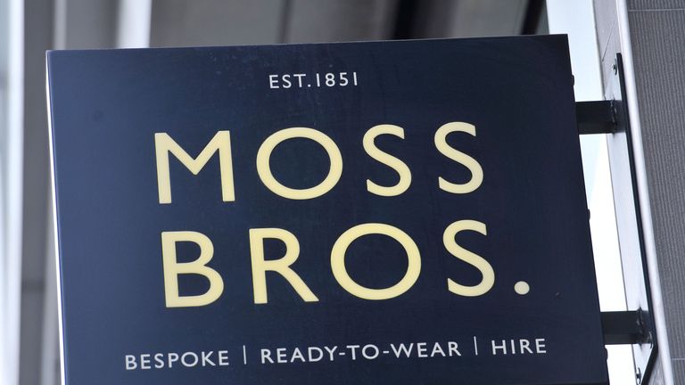 moss bros tailoring cost