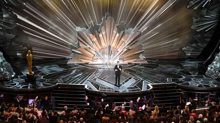 Jimmy Kimmel presents the  90th Annual Academy Awards