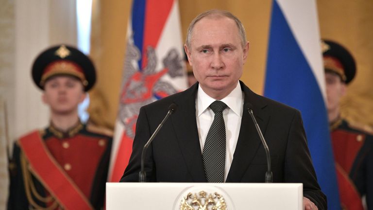 Russian President Vladimir Putin