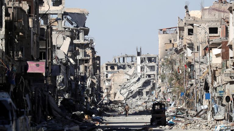 IS has largely been defeated but still poses a threat