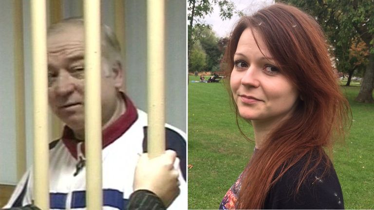 Sergei Skripal, 66, and his daughter Yulia are in a critical condition