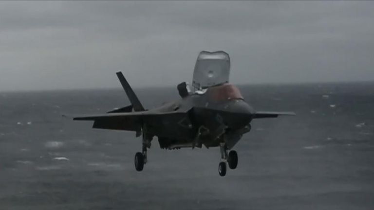 A detachment of F-35B stealth fighters landed on the assault ship USS Wasp on March 5, marking the first time the combat aircraft has been deployed aboard a US Navy ship in the Indo-Pacific.
