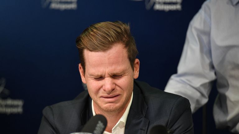 Disgraced Australian Cricket Captain Steve Smith