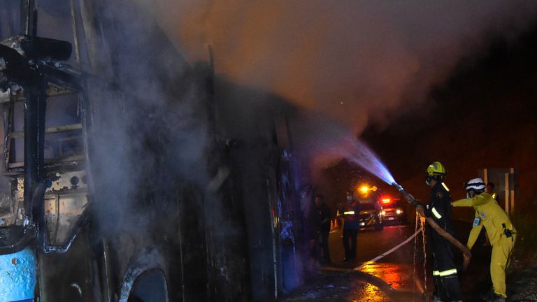 20 people died in the fire on the Thailand-Myanmar border