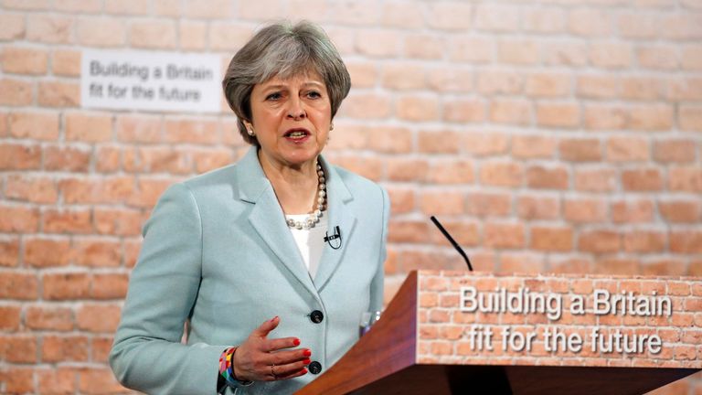 Theresa May says she understands 'why young people are angry'