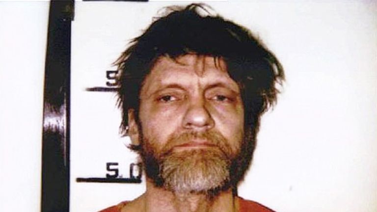 Ted Kaczynsk is serving eight life sentences