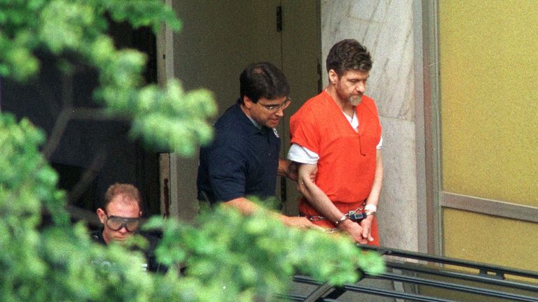 Kaczynski was only arrested after his brother became suspicious