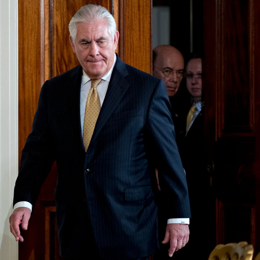 Rex Tillerson has been replaced as Secretary of State

