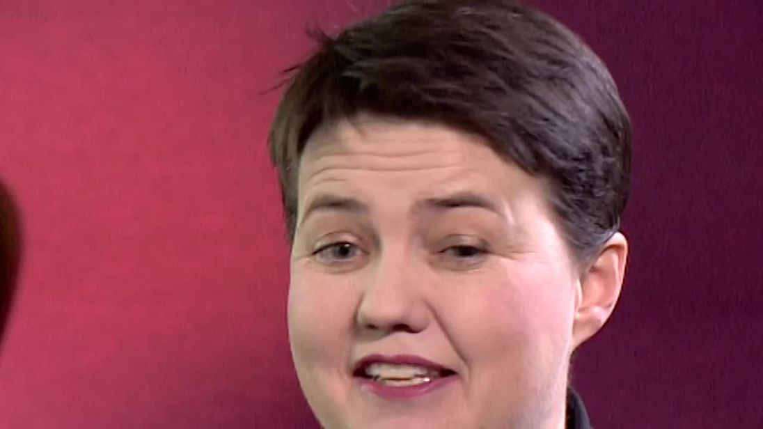 Ruth Davidson pregnant with first child