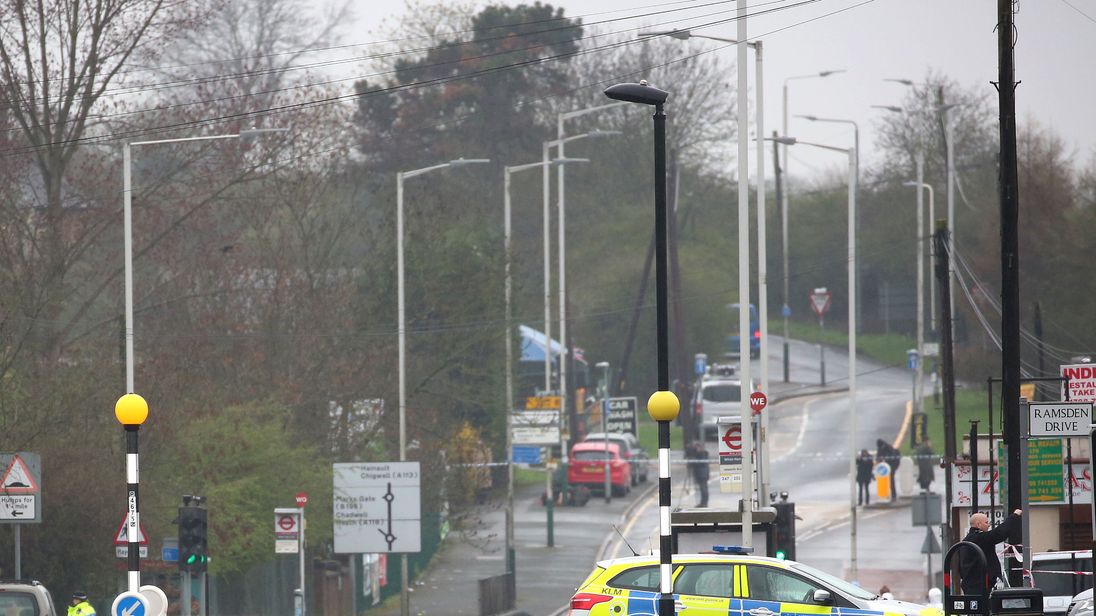 London shooting: Gunman shot by police in east London - streets on LOCKDOWN