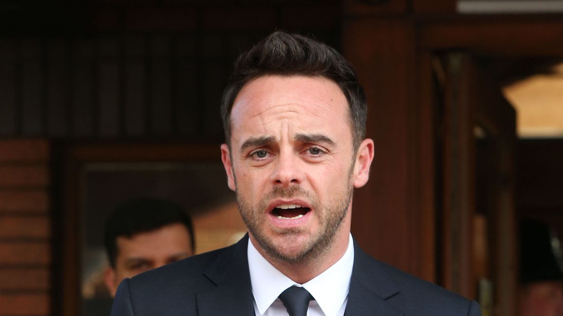 Ant McPartlin given driving ban and €86k fine